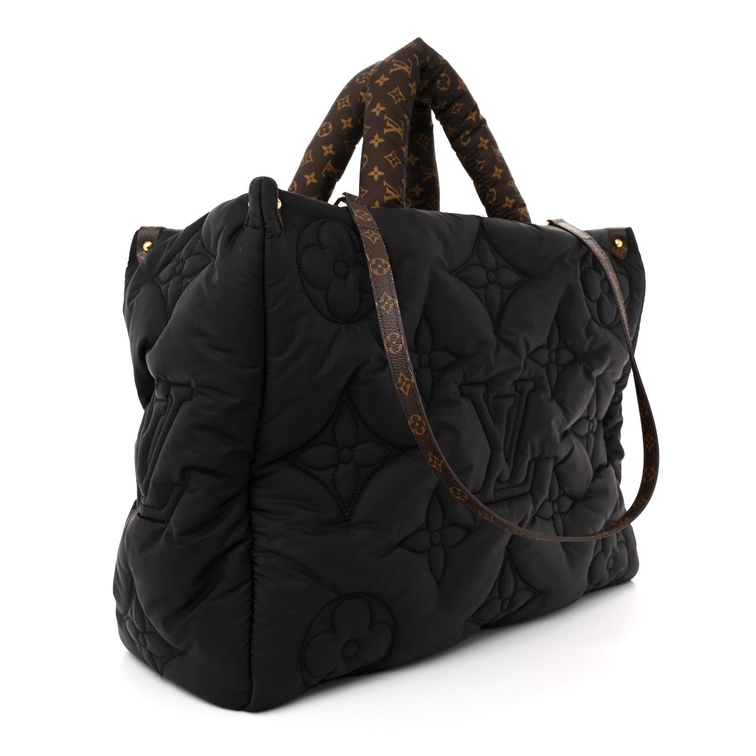 Louis Vuitton Econyl Monogram Pillow Giant Onthego GM Black 3 of 11