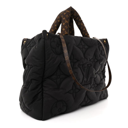Louis Vuitton Econyl Monogram Pillow Giant Onthego GM Black 3 of 11
