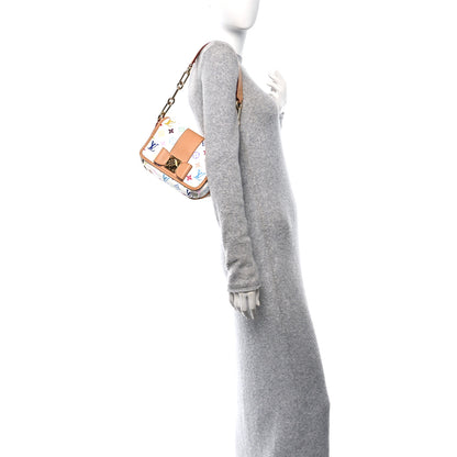 Louis Vuitton Monogram Multicolor Patti White 2 of 9