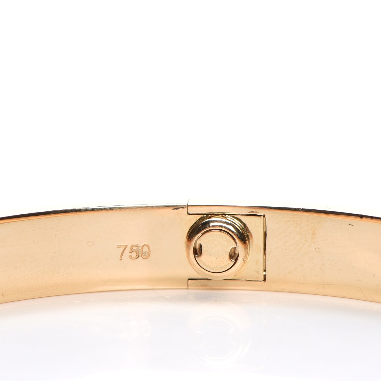 18K Yellow Gold LOVE Bracelet 17