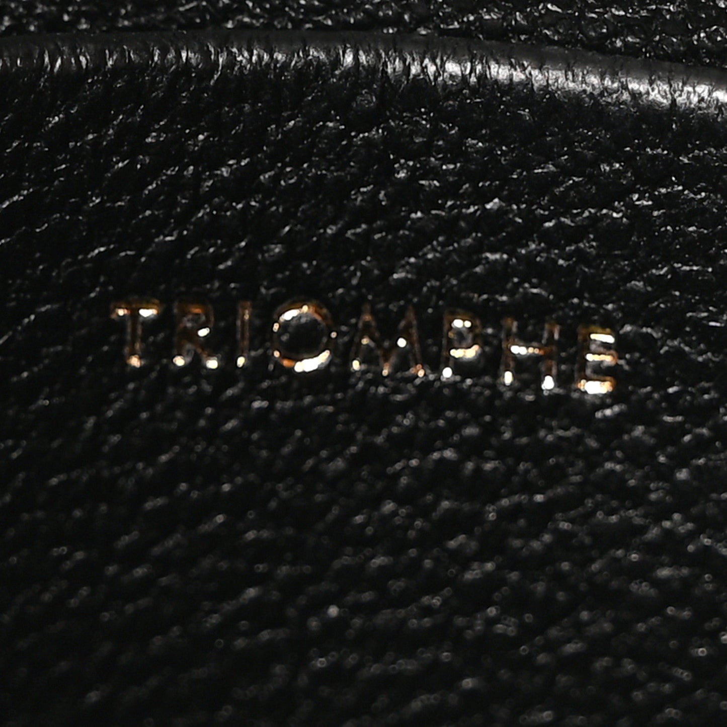 Shiny Calfskin Teen Triomphe Black
