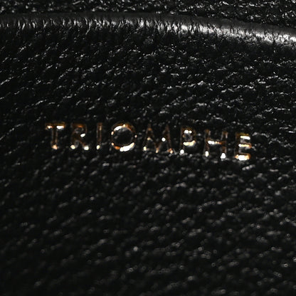 Celine Shiny Calfskin Teen Triomphe Black 7 of 10