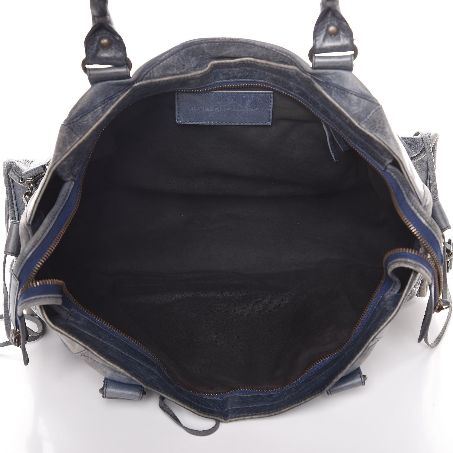 Balenciaga Agneau Classic Hardware Part Time Bleu Roi 6 of 16