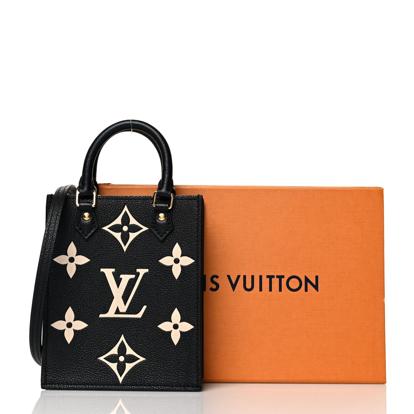 Empreinte Monogram Giant Petit Sac Plat Black Beige