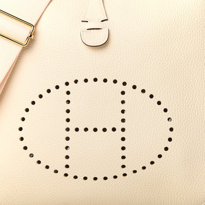 Hermes Taurillon Clemence Evelyne III PM Nata 9 of 10