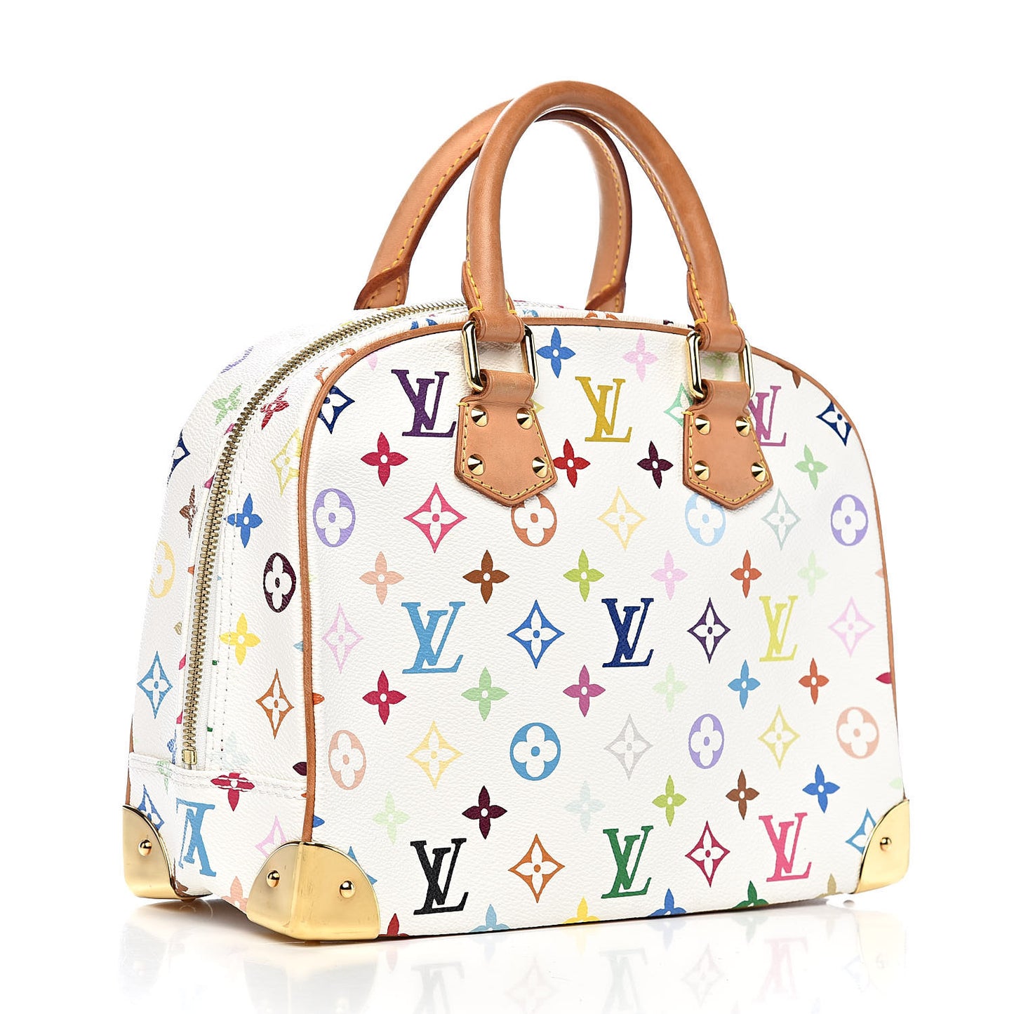 Monogram Multicolor Trouville White