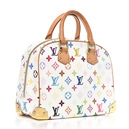 Louis Vuitton Monogram Multicolor Trouville White 3 of 10