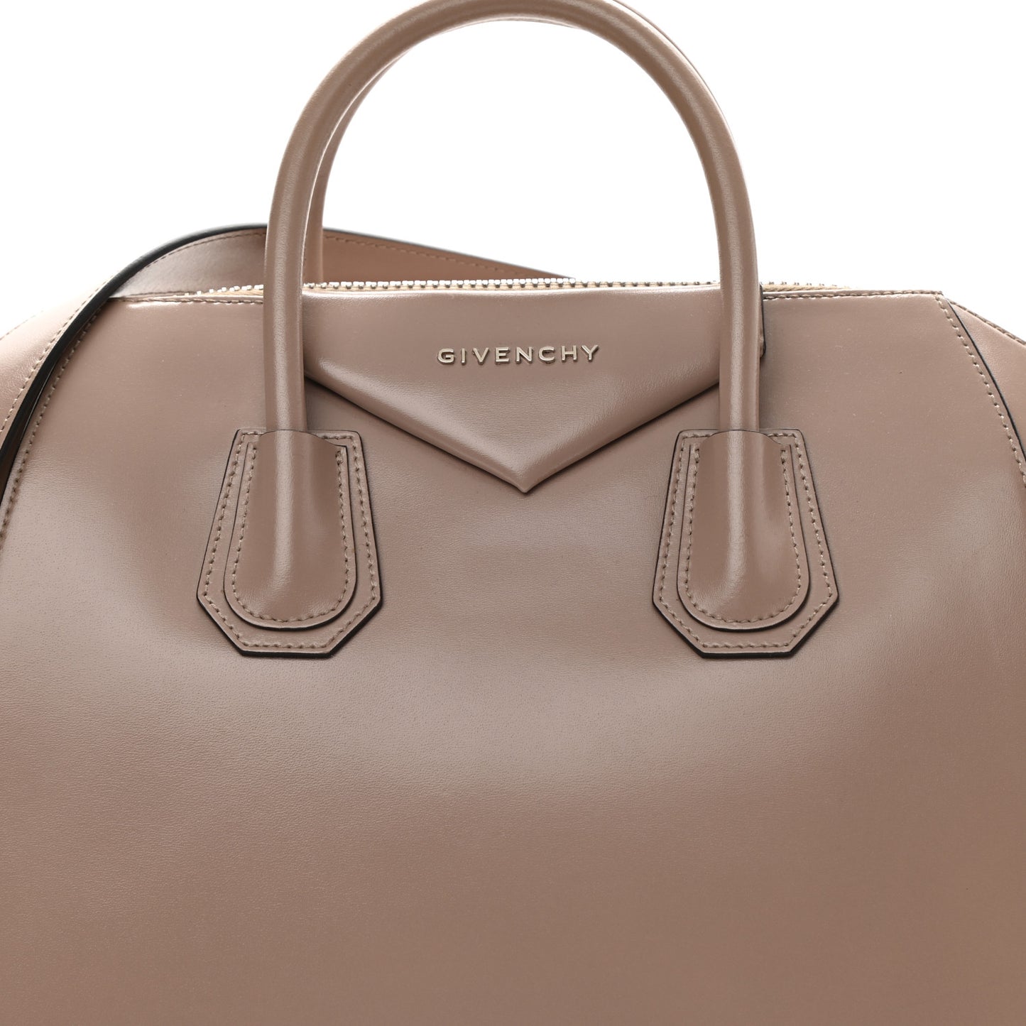 Shiny Lord Calfskin Medium Antigona Linen