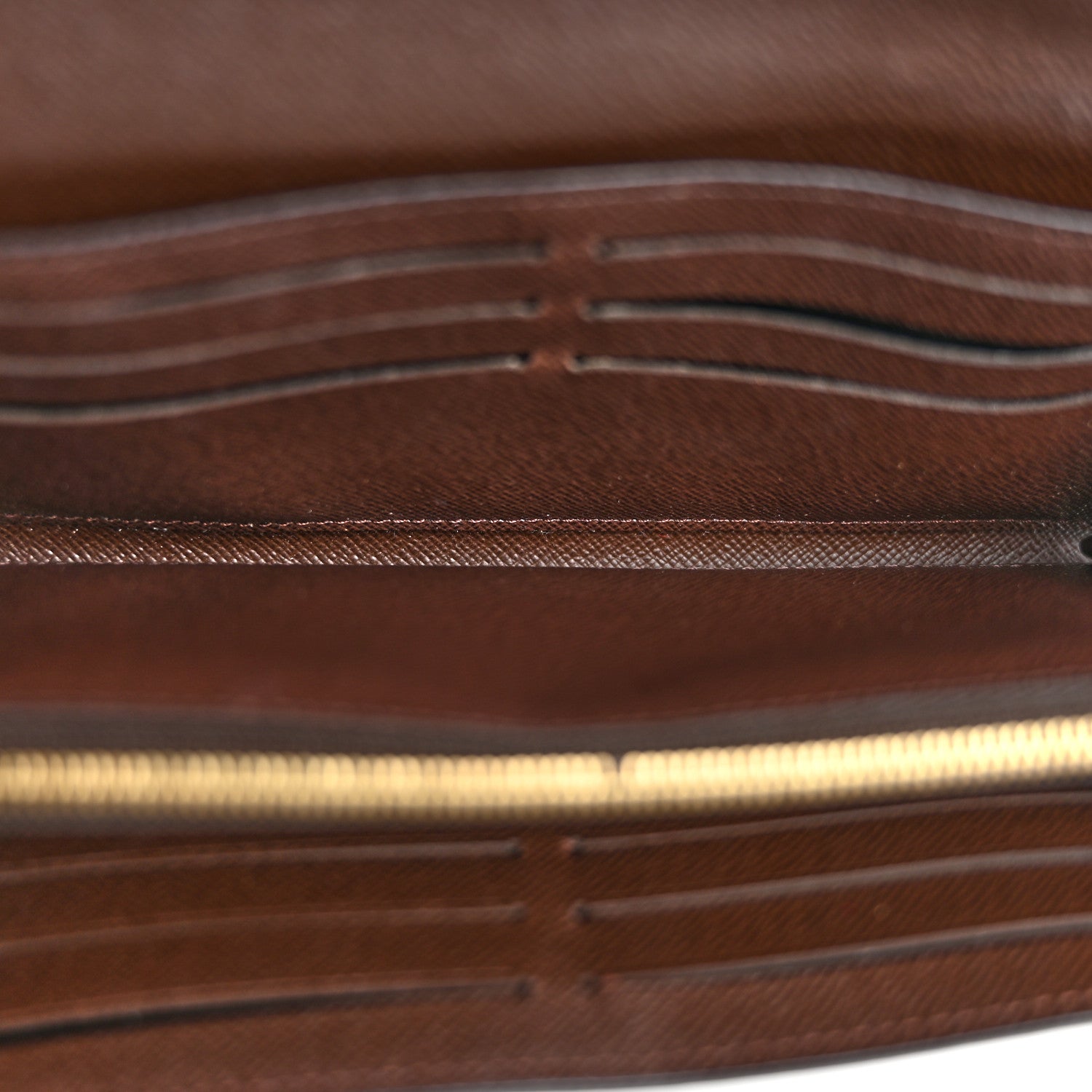 Louis Vuitton Damier Ebene Normandy Wallet Black 5 of 13