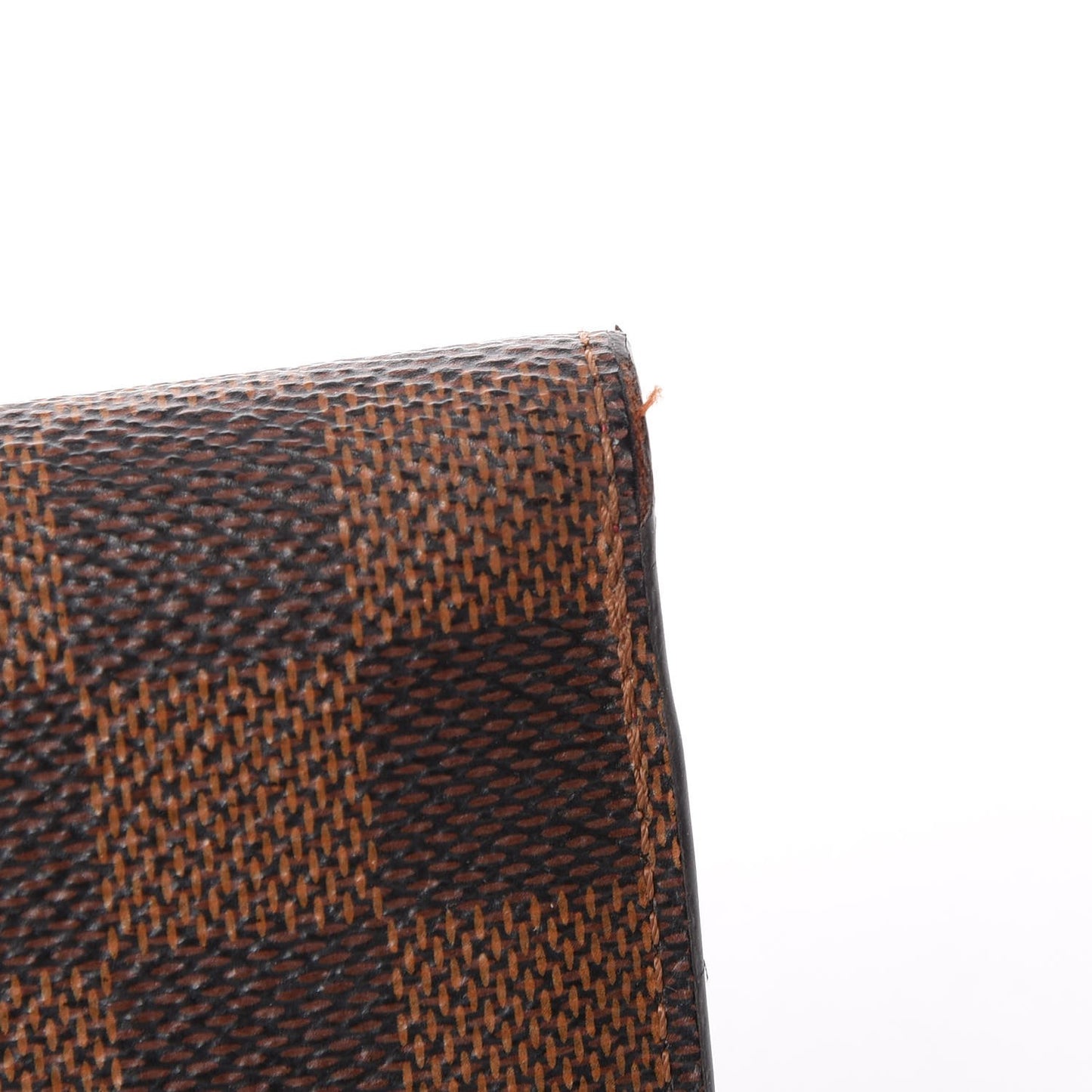 Damier Ebene Josephine Wallet Red