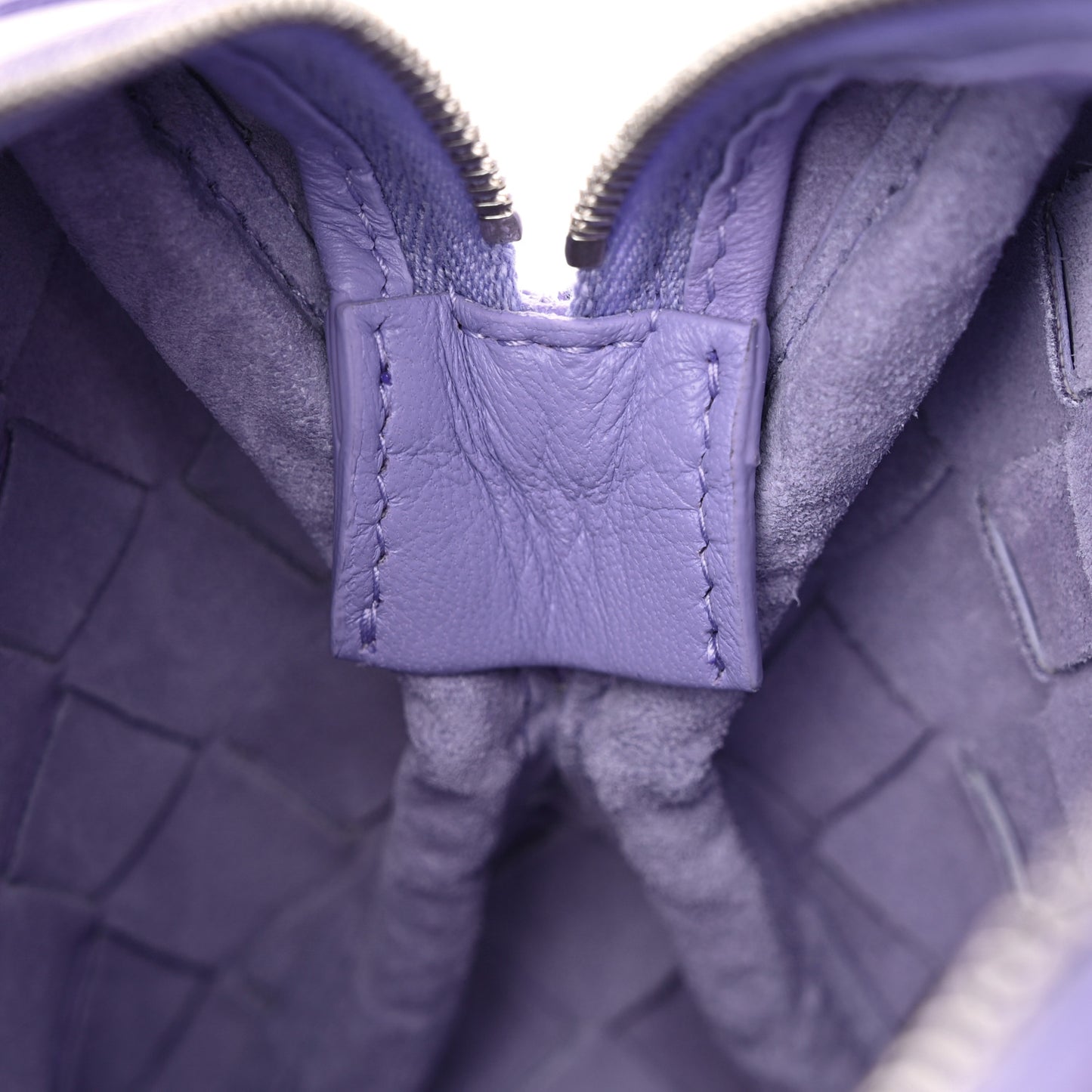 Nappa Intrecciato Mini Loop Camera Bag Wisteria