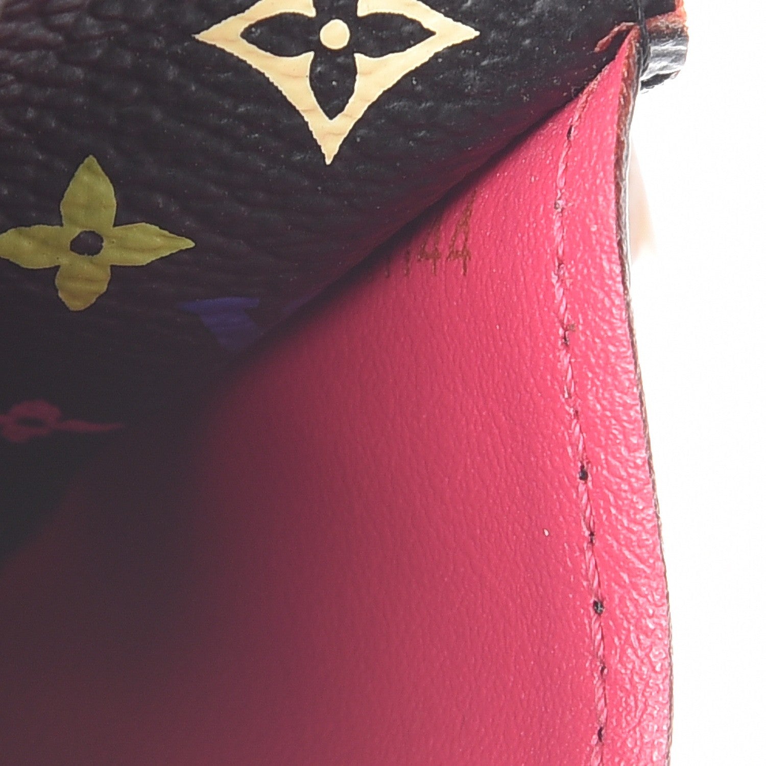 Louis Vuitton Monogram Multicolor Sarah Wallet NM Black Grenade 7 of 8