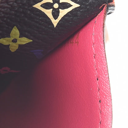 Louis Vuitton Monogram Multicolor Sarah Wallet NM Black Grenade 7 of 8