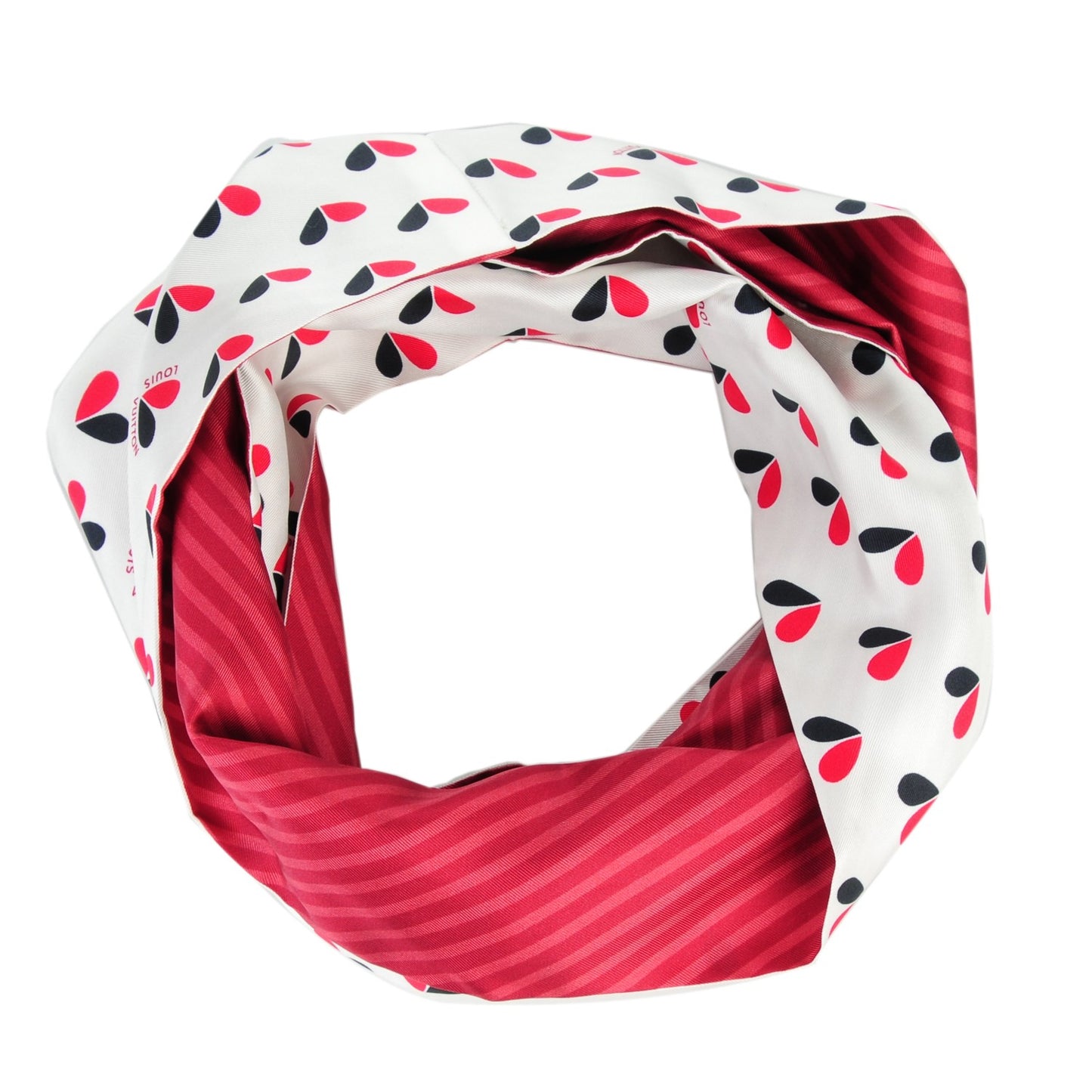 Silk Le Coeur Snood Scarf Pomme D'Amour