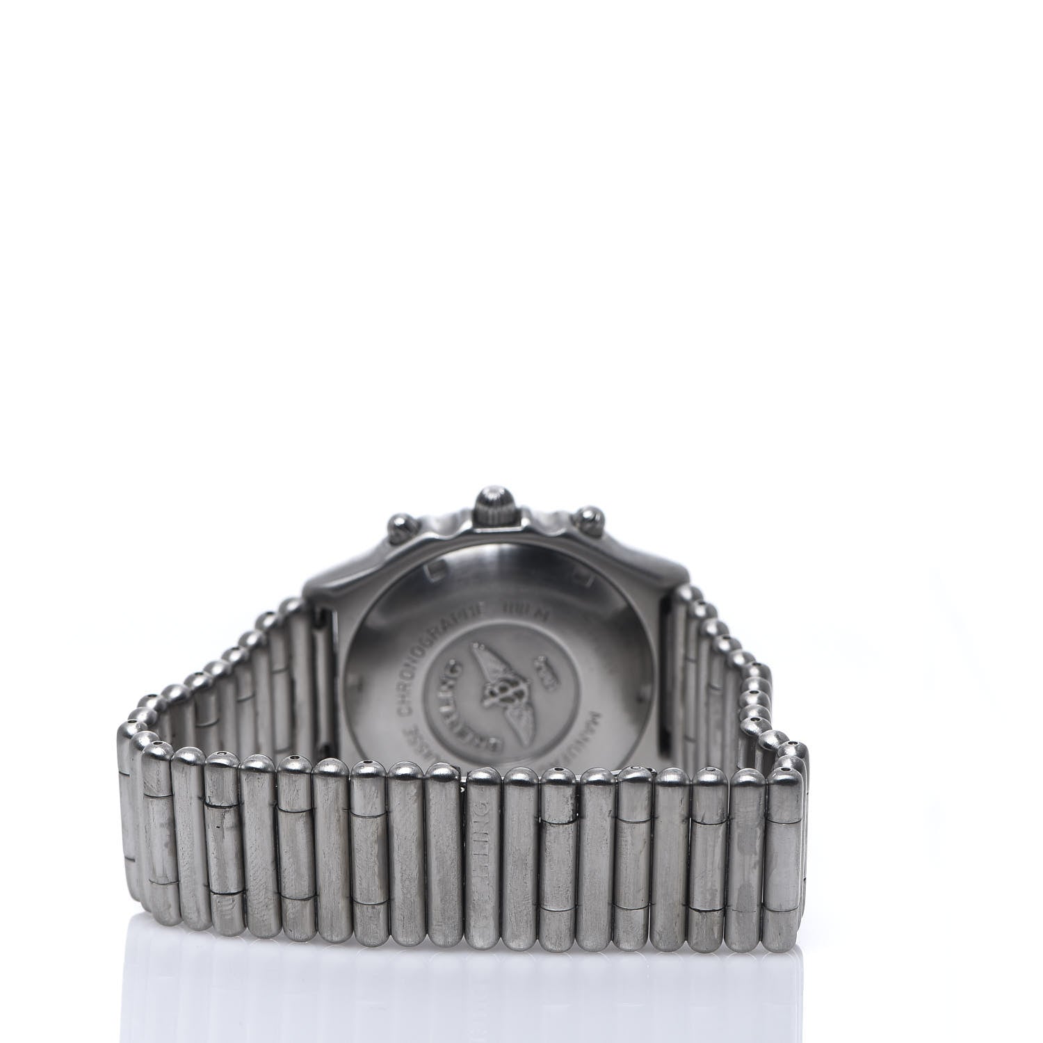 Breitling Stainless Steel 39mm Chronomat Bullet Link Automatic Watch Beige A13048 3 of 7