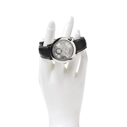 Rolex Platinum Alligator 38mm Cellini Cellenium Watch Silver 5241 2 of 10