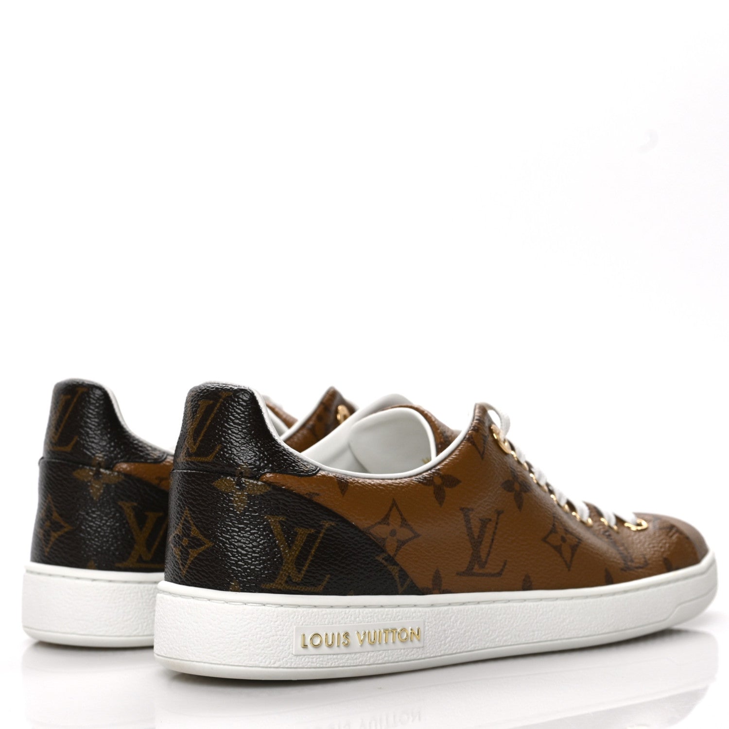 Louis Vuitton Reverse Monogram Frontrow Sneakers 37.5 4 of 9