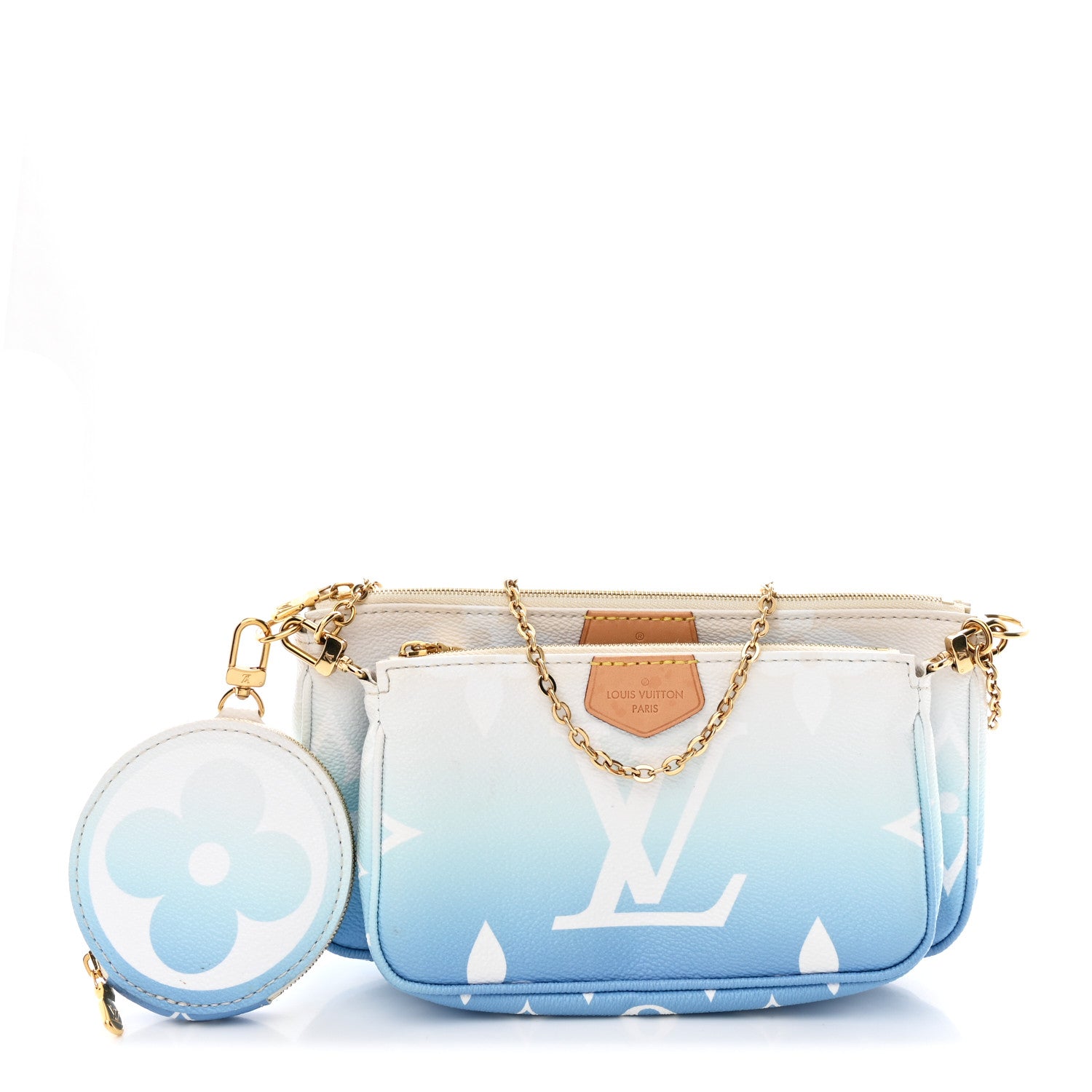 Louis Vuitton Monogram Giant By The Pool Multi Pochette Accessories Blue 1 of 12