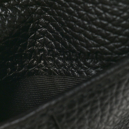 Gucci Piuma Calfskin Jumbo GG Embossed Wallet Black 7 of 8