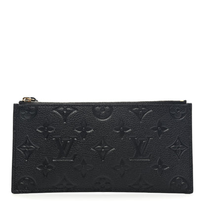 Louis Vuitton Empreinte Felicie Chain Wallet Zippered Insert Black 1 of 6