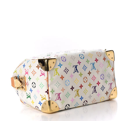 Louis Vuitton Monogram Multicolor Speedy 30 White 3 of 18
