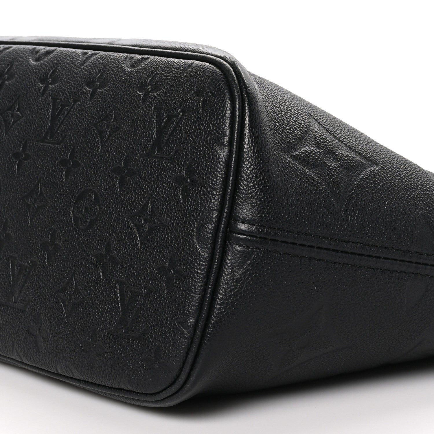 Louis Vuitton Empreinte Monogram Giant Neverfull MM Black 10 of 11