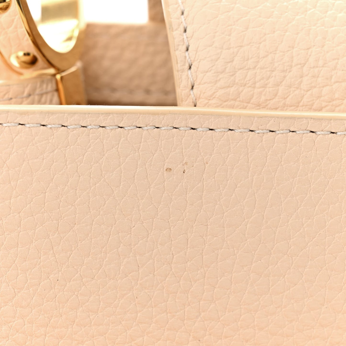 Taurillon Gradient Capucines PM Cloudy Creme