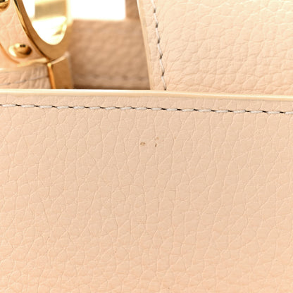 Louis Vuitton Taurillon Gradient Capucines PM Cloudy Creme 10 of 15