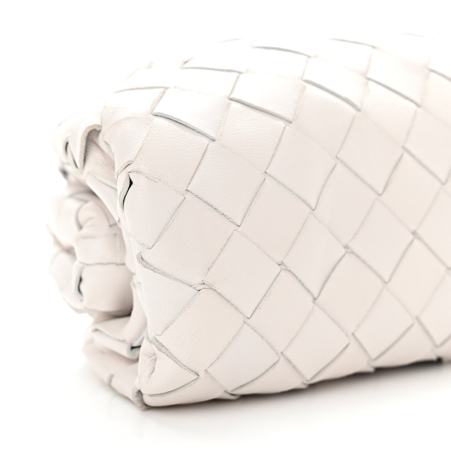 Nappa Intrecciato The Mini Pouch Chalk