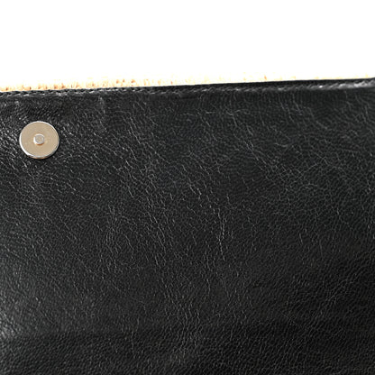 Saint Laurent Raffia Monogram Large Belle De Jour Clutch Natural 11 of 12