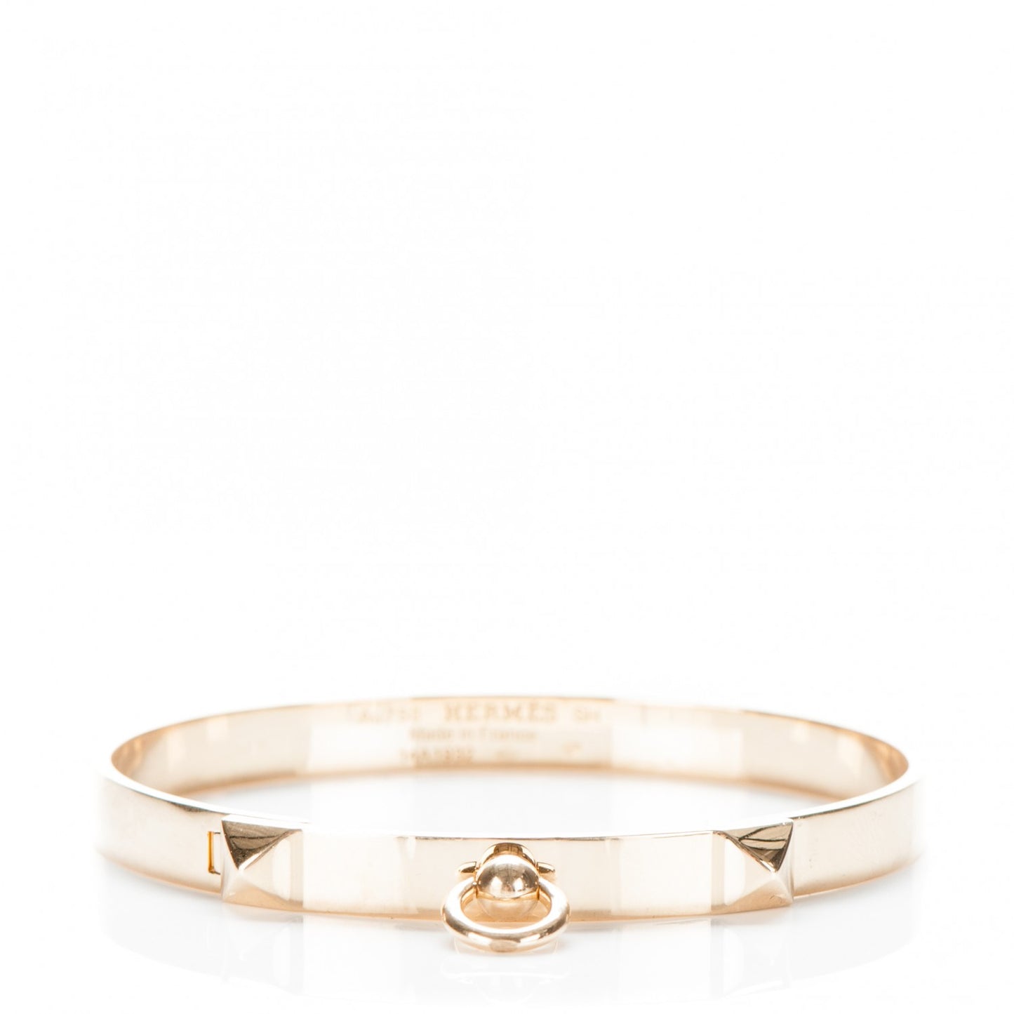 18K Yellow Gold PM Collier De Chien Bracelet SH