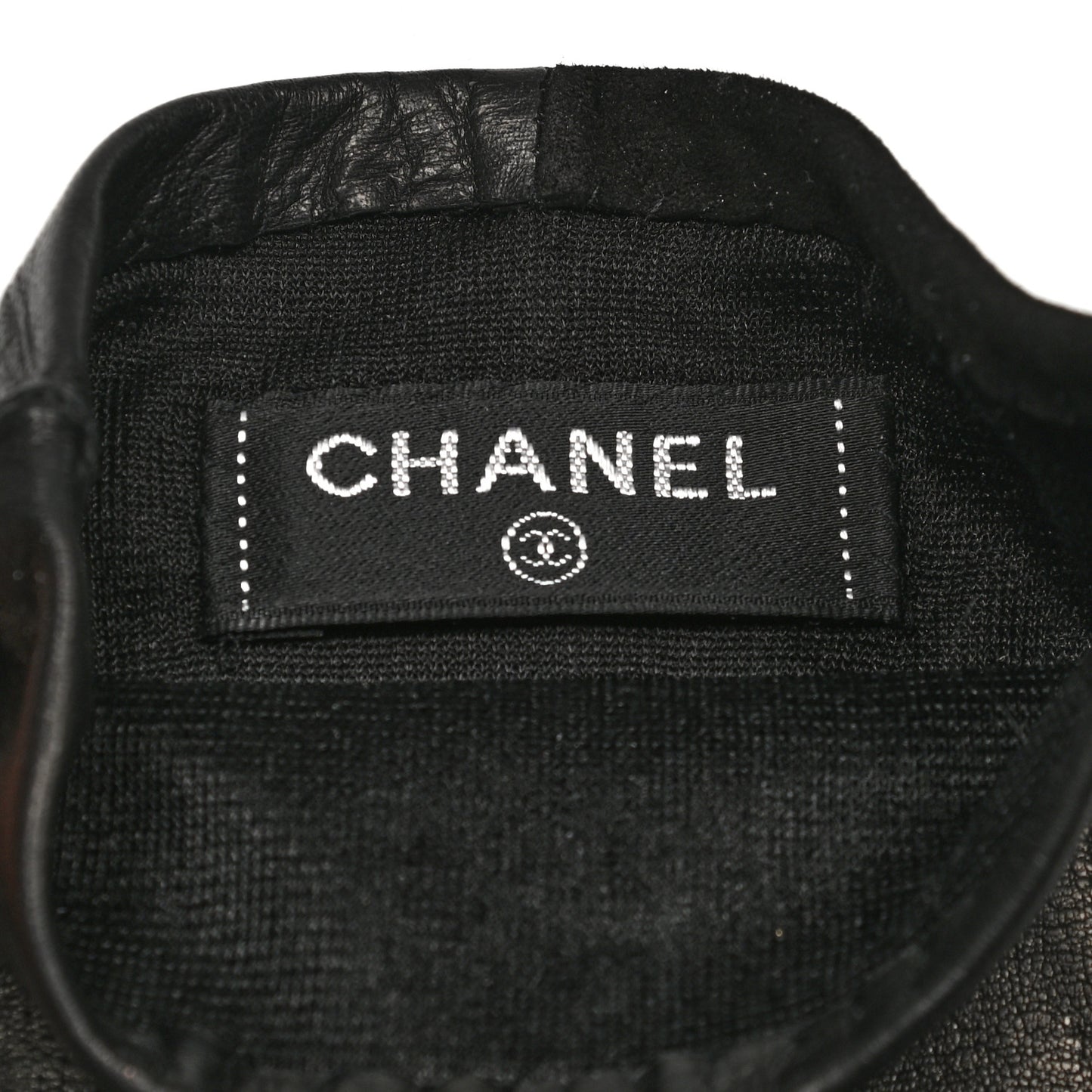 Suede Lambskin Gloves 8.5 Black