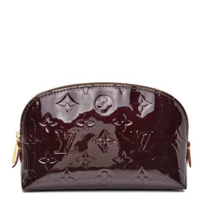 Louis Vuitton Vernis Cosmetic Pouch Amarante 1 of 8