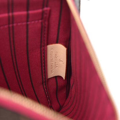 Louis Vuitton Monogram Neverfull MM GM Pochette Pivoine 7 of 8