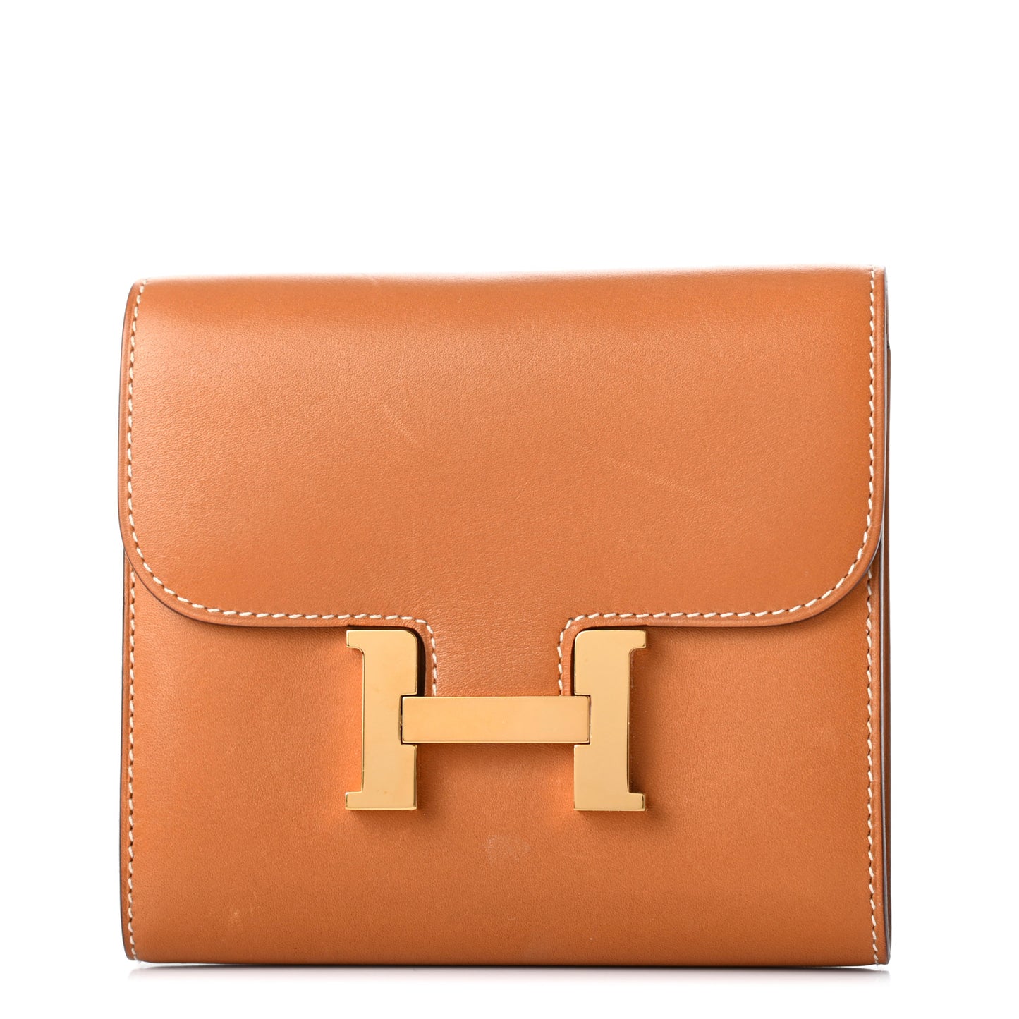 Tadelakt Constance Short Wallet Gold