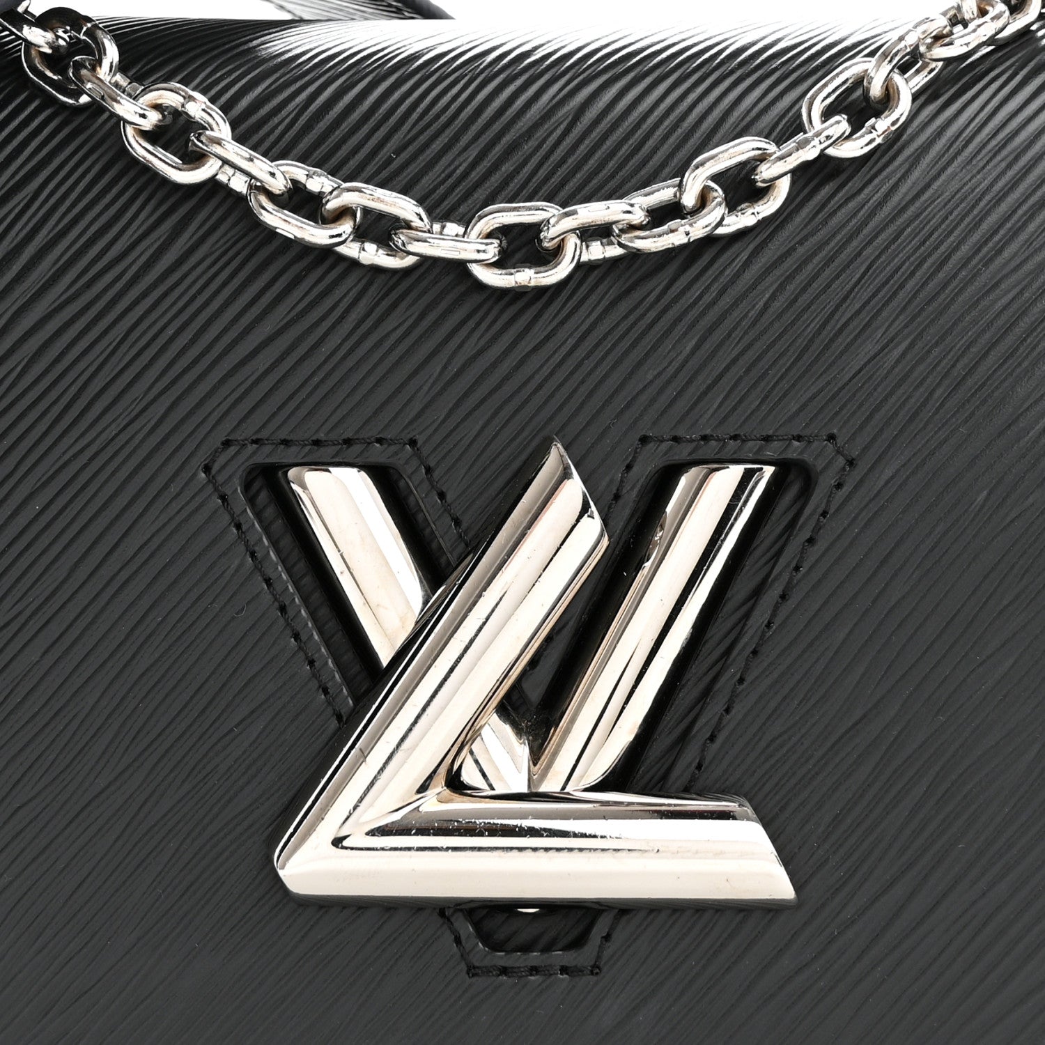 Louis Vuitton Epi Twist Shoulder Bag MM Black 9 of 14