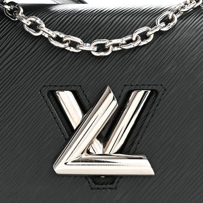 Louis Vuitton Epi Twist Shoulder Bag MM Black 9 of 14