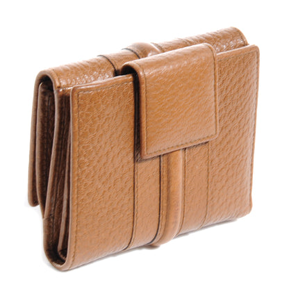 Gucci Leather French Junco Wallet Light Brown 3 of 8
