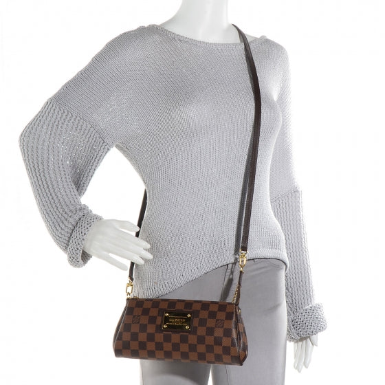 Damier Ebene Eva Clutch