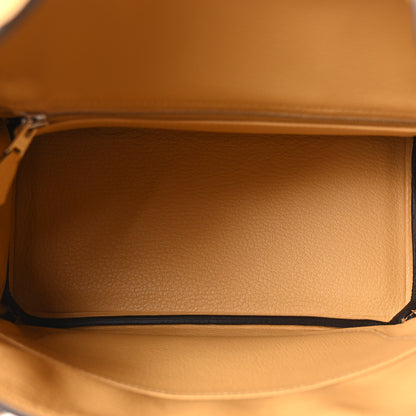 Hermes Togo Birkin 25 Paille 4 of 10