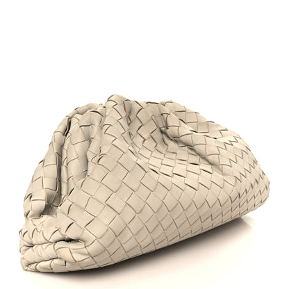 Bottega Veneta Nappa Maxi Intrecciato The Pouch Oversized Clutch Plaster 3 of 11