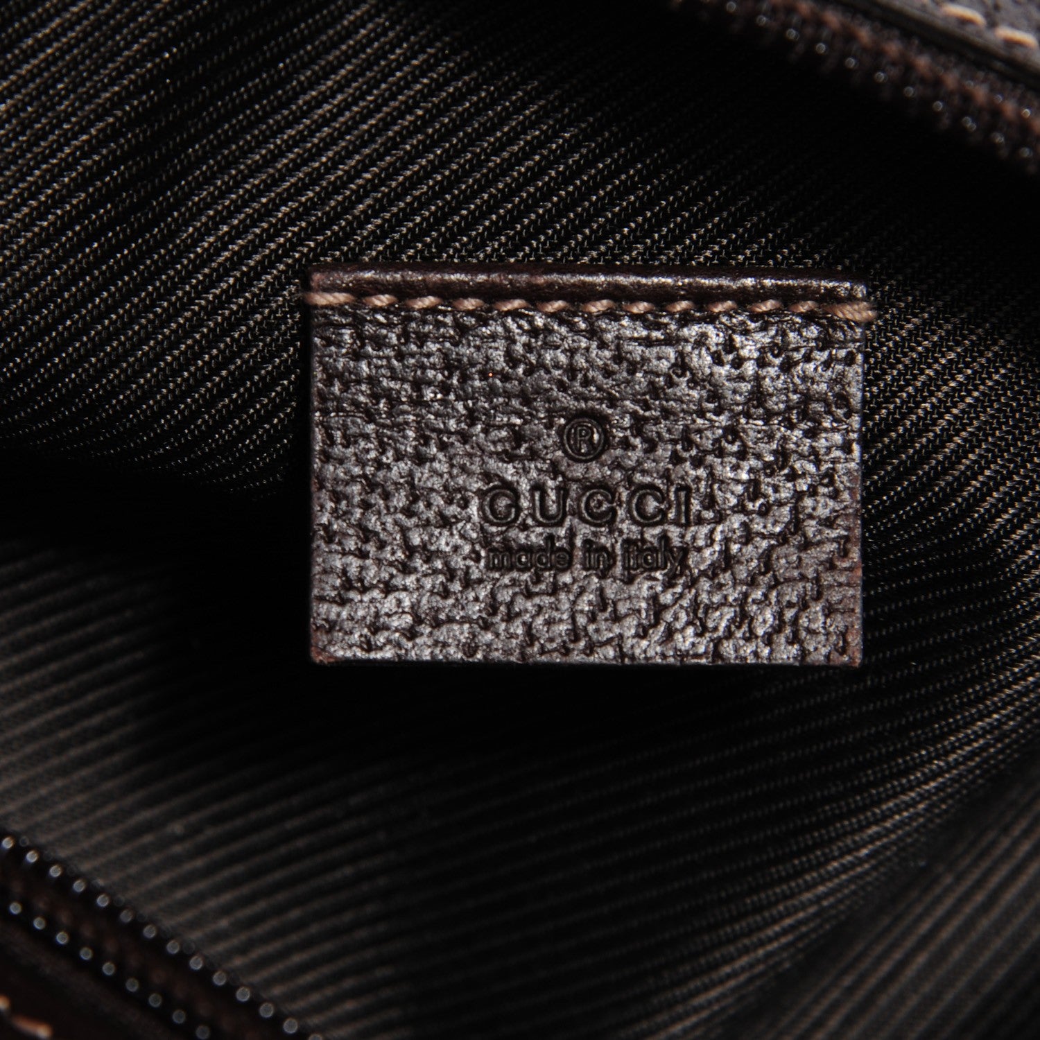 Gucci Monogram Small Balthus Cosmetic Case Dark Brown 6 of 8