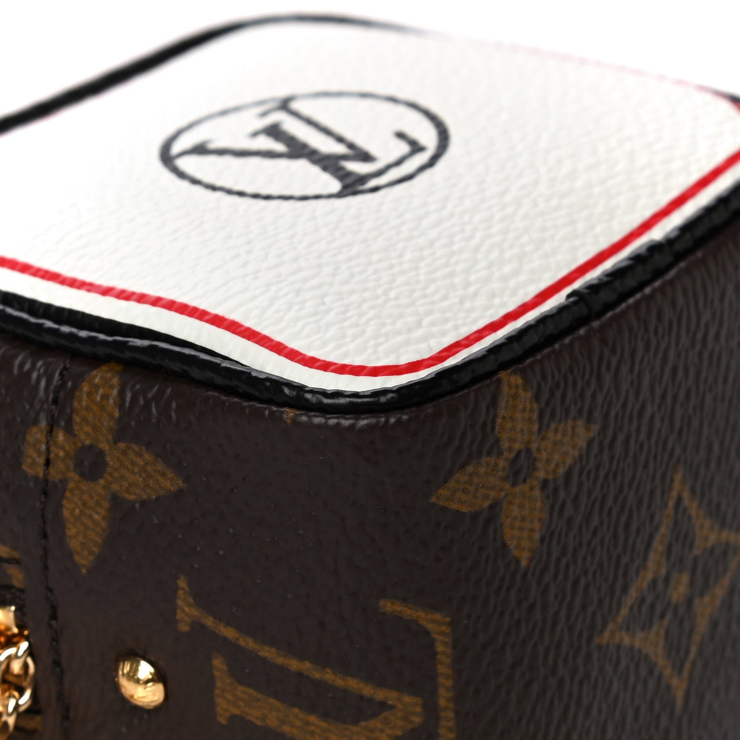 Louis Vuitton Monogram Game On Cube Coin Purse 10 of 12