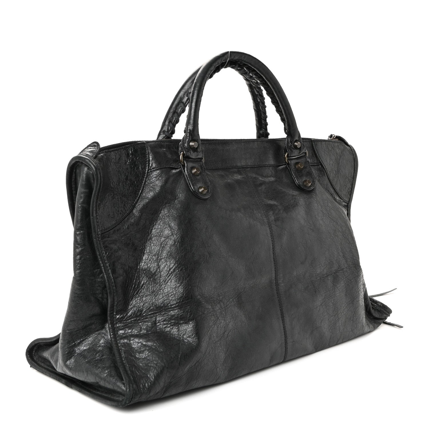 Balenciaga Agneau Classic Hardware Work Anthracite 7 of 19
