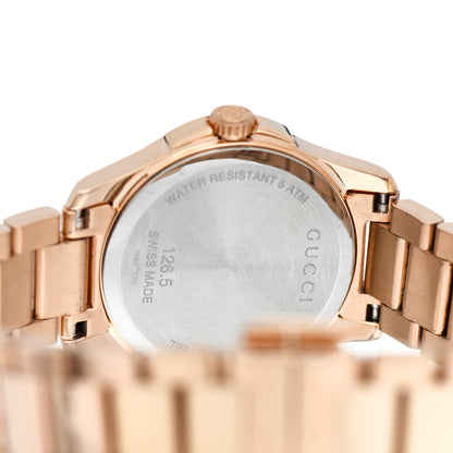 Gucci Stainless Steel 27mm G-Timeless Diamante Quartz Watch Rose 4 of 5