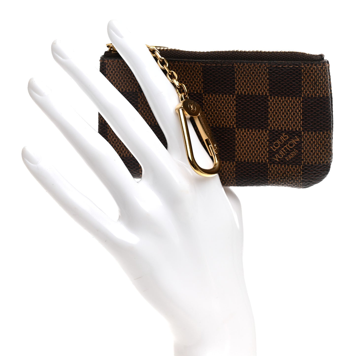 Damier Ebene Key Pouch