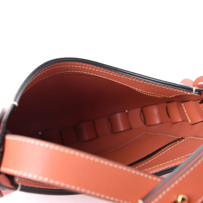Chloe Small Grain Smooth Calfskin Small Darryl Hobo Tawny Orange 5 of 9