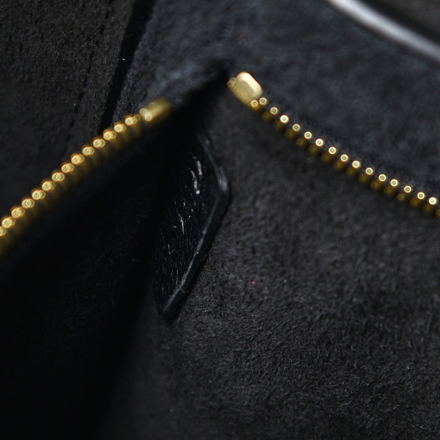 Soft Grained Calfskin Sangle Bucket Bag Black