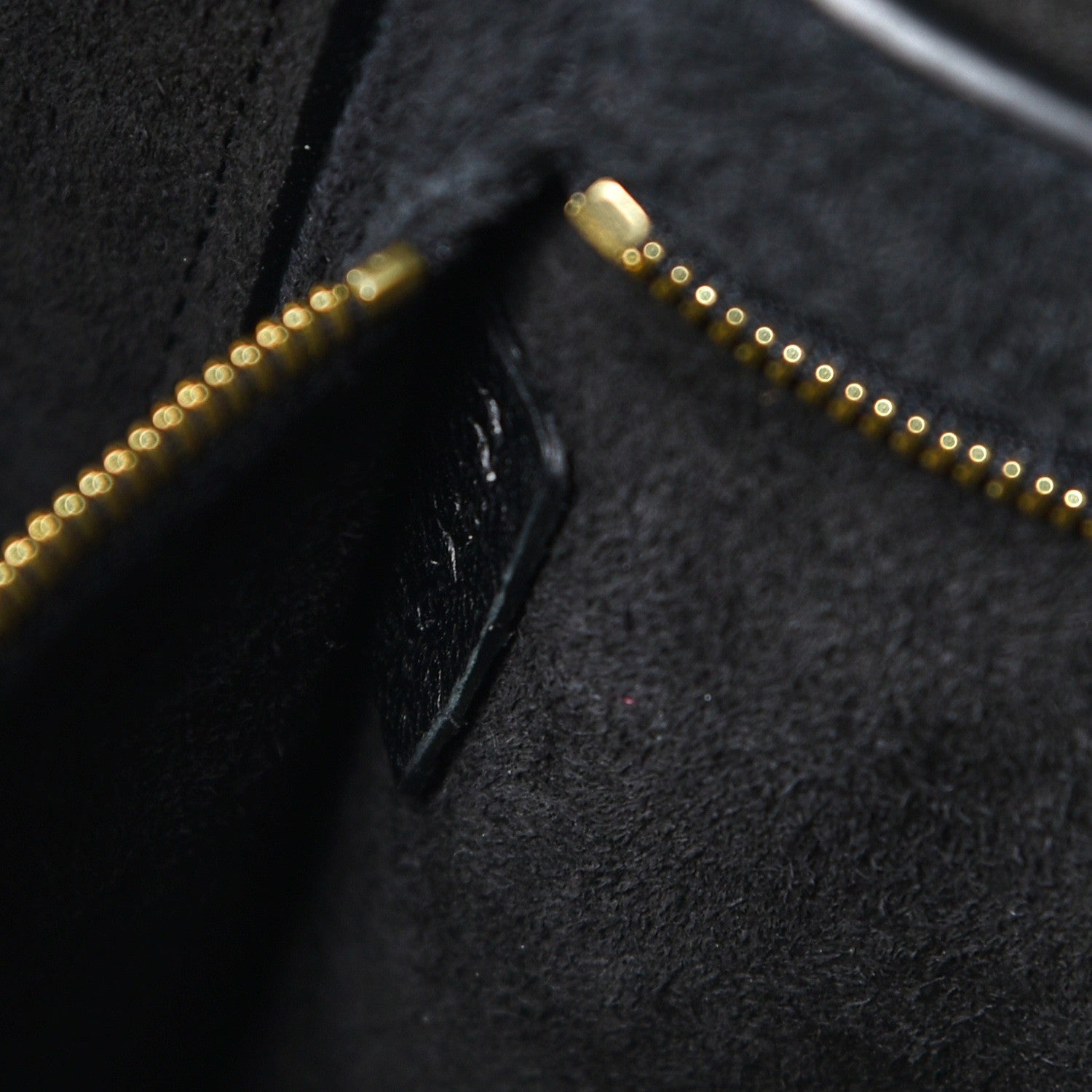 Celine Soft Grained Calfskin Sangle Bucket Bag Black 7 of 7