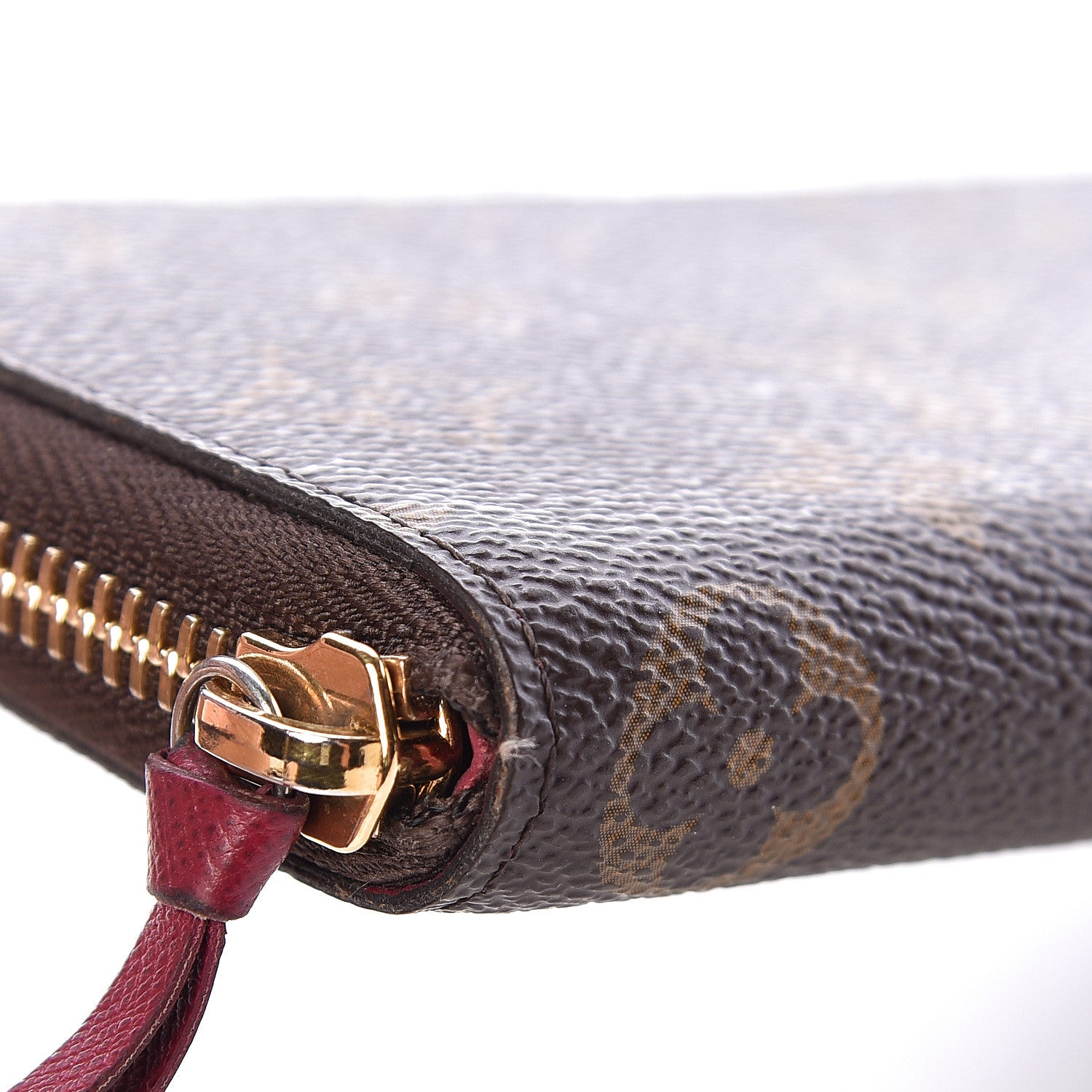 Louis Vuitton Monogram Clemence Wallet Fuchsia 9 of 9